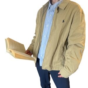 Ralph Lauren Harrington BiSwing Twill Khaki Plaid Size XXL & Chaps Button Up XXL